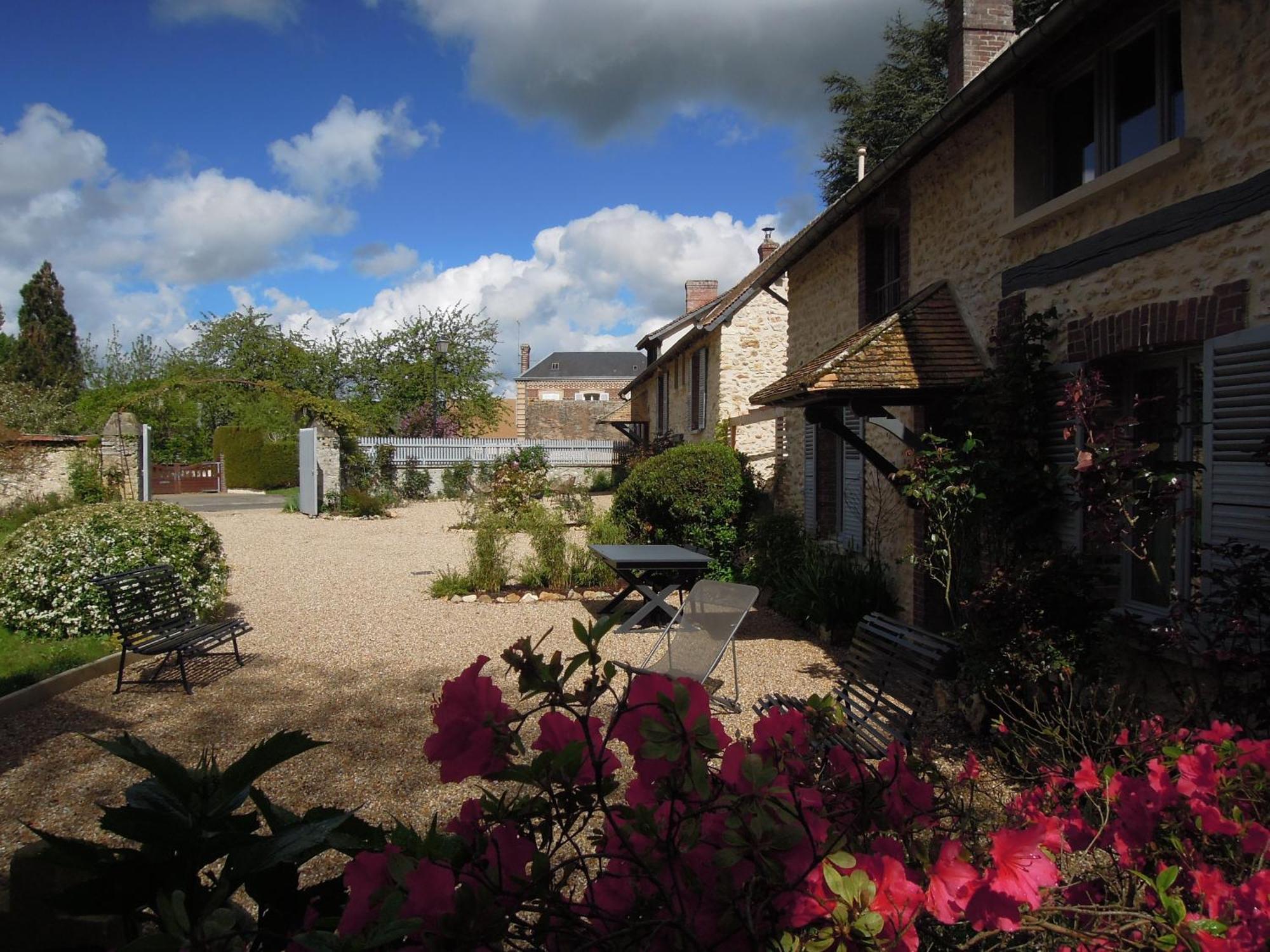 Villa Location Gite 7-9 Personnes Proche De Giverny Chambray Exterior foto